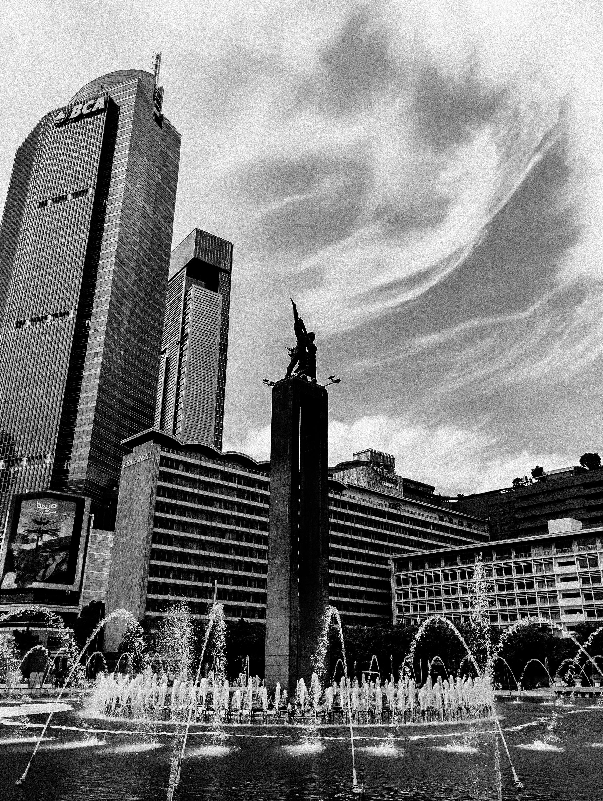 Selamat Datang Monument, located in Jakarta