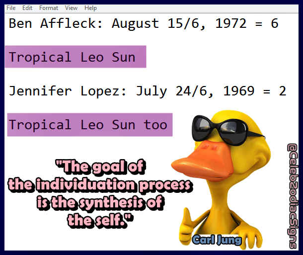 2 Leo Suns, A Water Rat & An Earth Rooster… J.Lo & Ben Affleck’s Wild Zodiac Mix ♌🐀🐓 Zoinks!

Ben: Master Number 33 | Jen: Master Number 11

#astrology #chineseastrology #numerology